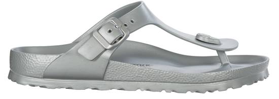 Gizeh Eva kids Birkenstock Zilver - Elif Boutique